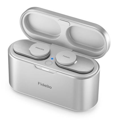 Philips Fidelio T1WT/00 - Belaidės ausinės IPX4 sidabro spalvos