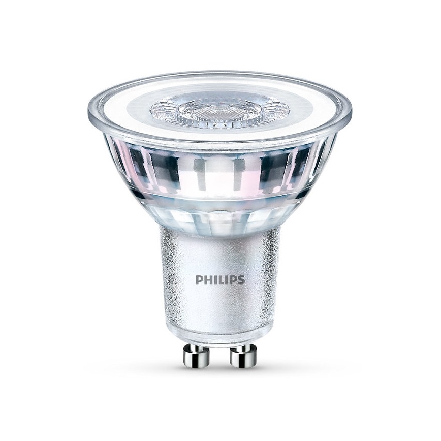 Philips GU10 LED lemputės, komplektas 6 vnt., 4,6 W, 230 V, 4000 K (neutrali balta)