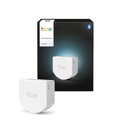 Philips - Hue 2 mygtukų sieninio jungiklio modulis