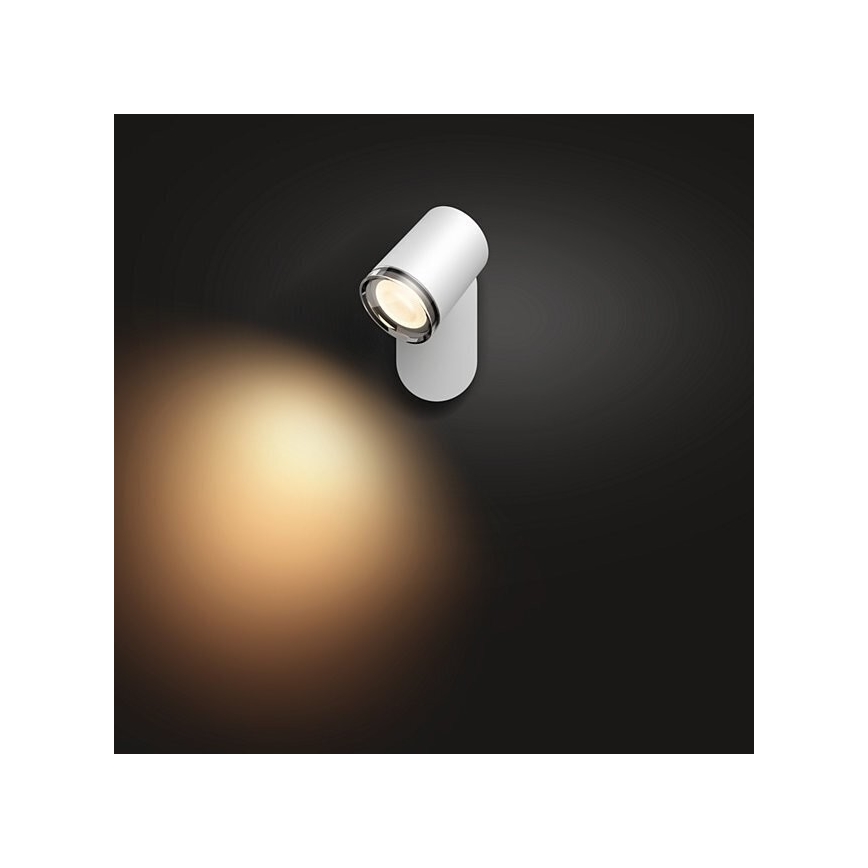 Philips - LED reguliuojamas vonios kambario šviestuvas Hue ADORE 1xGU10/5W/230V IP44 + nuotolinio valdymo pultas