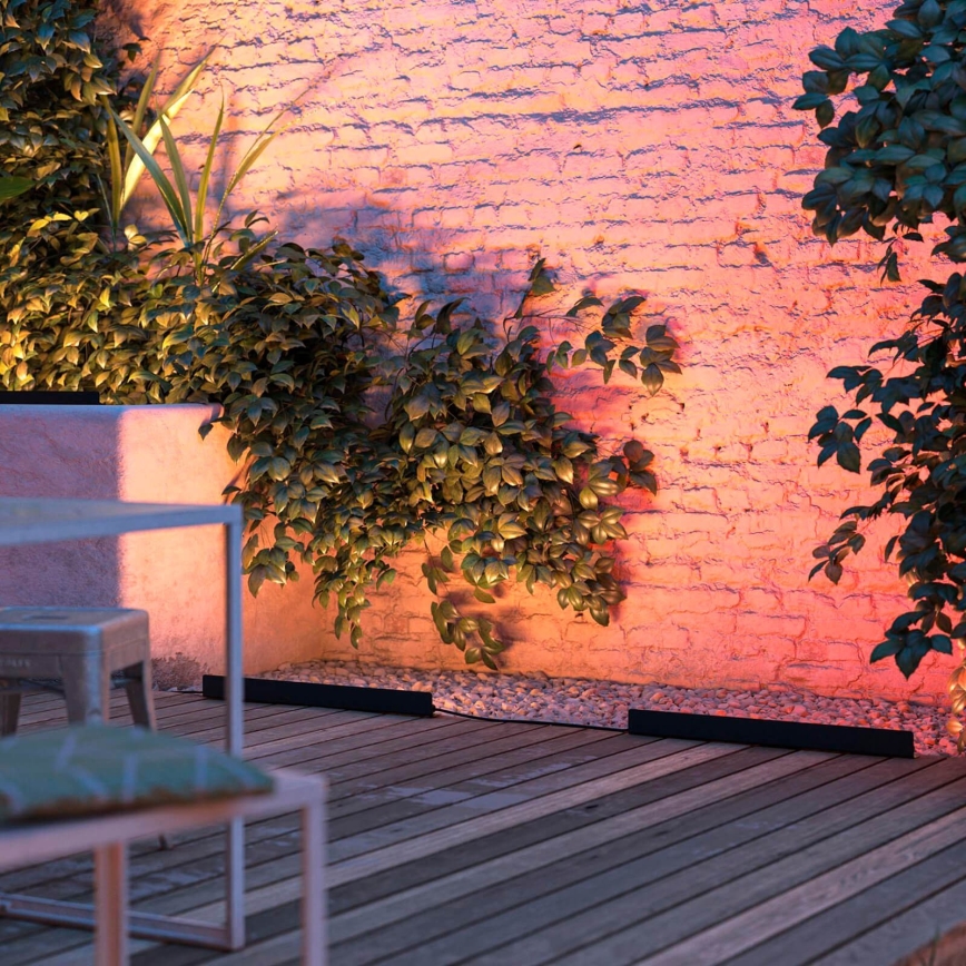 Philips - LED RGBW reguliuojamas lauko šviestuvas Hue White and Color Ambiance LED/20W/24V IP65