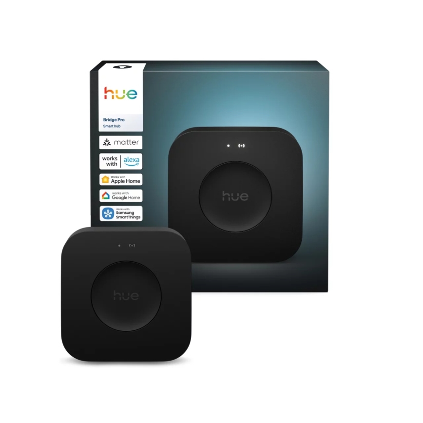 Philips - Hue BRIDGE PRO ryšio įrenginys juodas