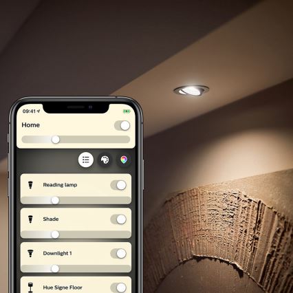 Pradinis rinkinys Philips Hue WHITE AND COLOR AMBIANCE 2xE27/9W/230V 2000-6500K + Hue bridge