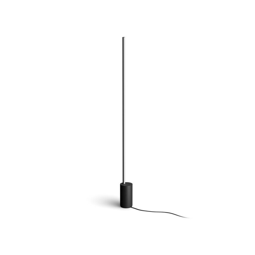 Philips - LED RGBW reguliuojama stalinė lempa Hue SIGNE LED/29W/230V 2000-6500K juoda
