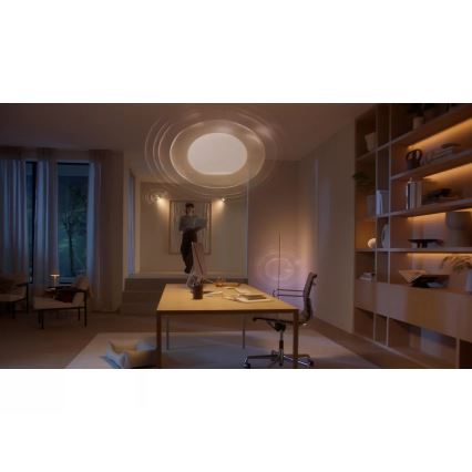 Philips Hue WHITE AND COLOR AMBIANCE bazinis rinkinys 3xE27/8,1W 1000-20000K + jungimo įrenginys