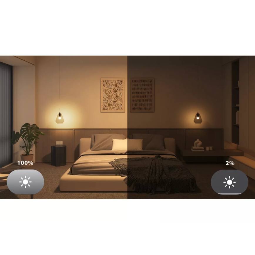 Pagrindinis rinkinys Philips Hue White And Color Ambiance Essential 2xE27/8W/230V 2200-6500K + Hue tiltas
