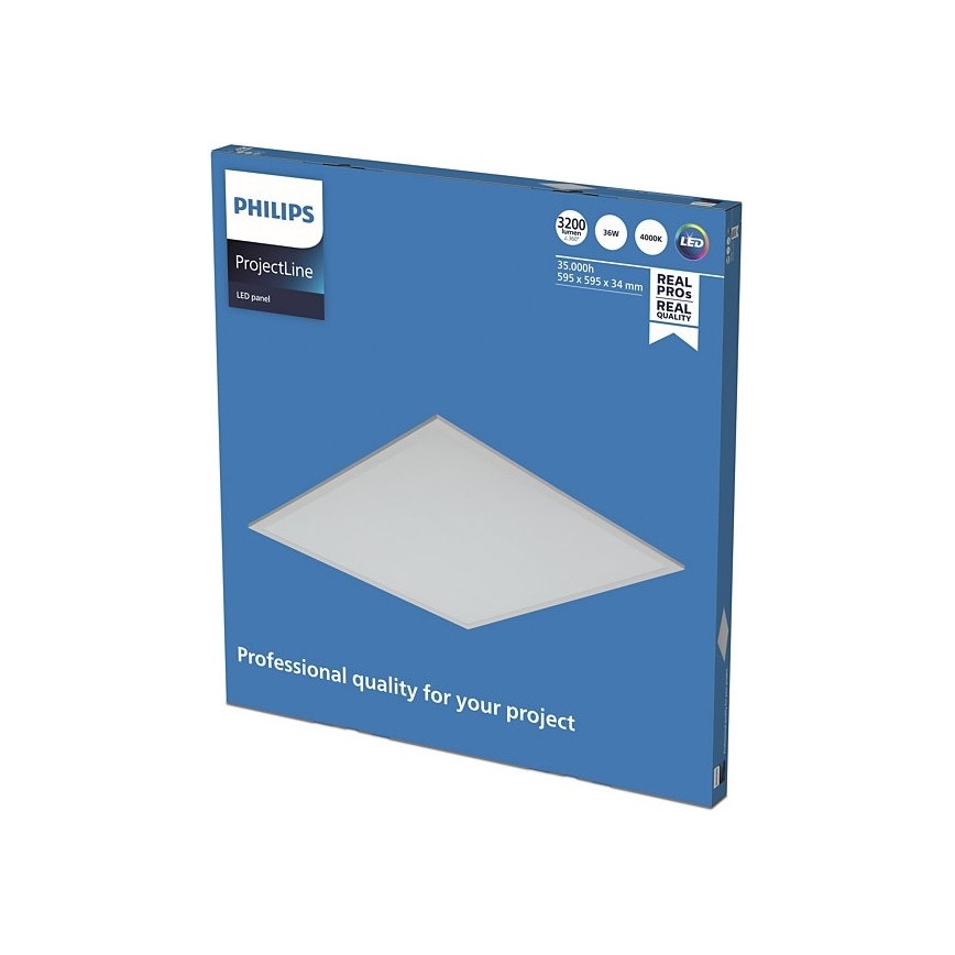 Philips - Įleidžiama lubinė LED panelė PROJECTLINE LED/36W/230V 59,5x59,5 cm