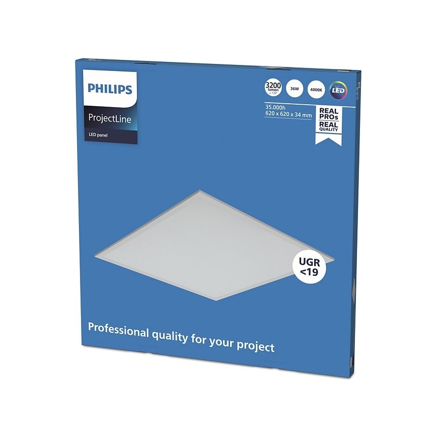 Philips - Įleidžiama lubinė LED panelė PROJECTLINE LED/36W/230V 62x62 cm