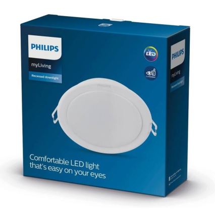 Philips - Įleidžiamas šviestuvas MESON LED/12,5W/230V 6500K