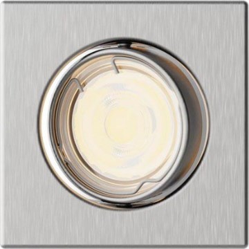 Philips - Įleidžiamasis šviestuvas PERIDOT 1xGU10/7W/230V sidabrinis