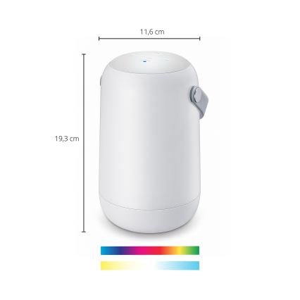 Philips - LED RGBW reguliuojamas nešiojamas jutiklinis stalinis šviestuvas SMART LED/13,5W/3,6V 2200-6500K Wi-Fi 1800 mAh