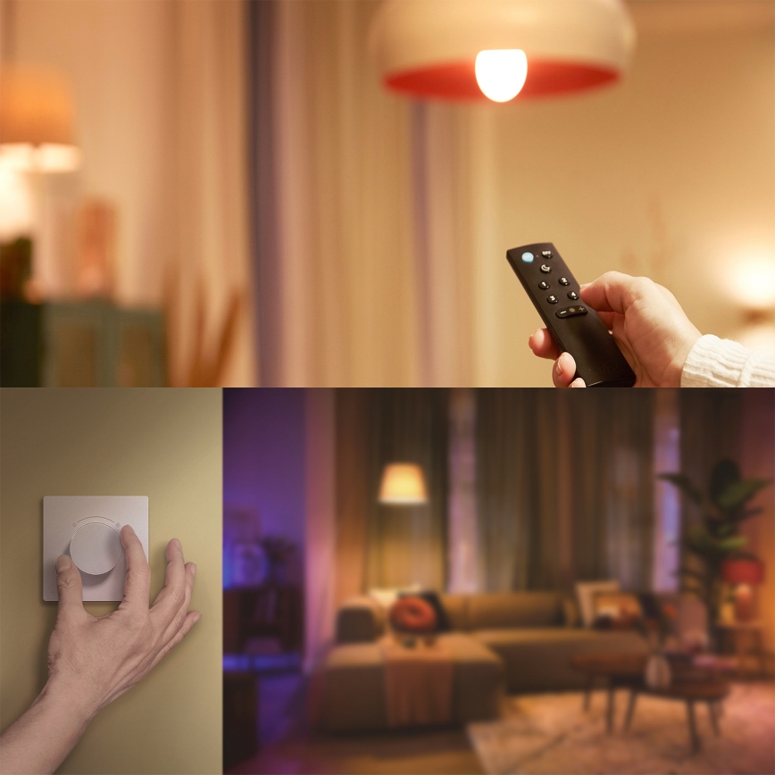 Philips - Išmanusis sukamas šviesos reguliatorius SMART 3,7V 200 mAh