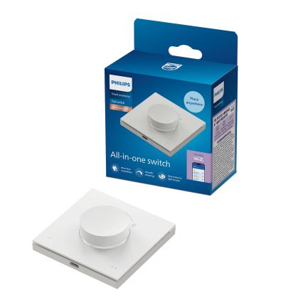 Philips - Išmanusis sukamas šviesos reguliatorius SMART 3,7V 200 mAh