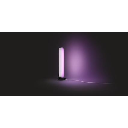 Philips - Hue PLAY LED RGB išplėtimo komplektas, dimeriuojamas stalinis šviestuvas LED/6W/230V, baltas