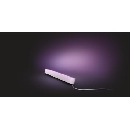 Philips - Hue PLAY LED RGB išplėtimo komplektas, dimeriuojamas stalinis šviestuvas LED/6W/230V, baltas