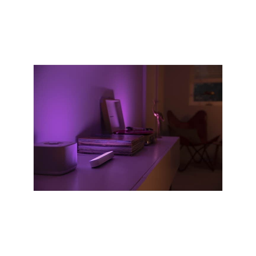Philips - Hue PLAY LED RGB išplėtimo komplektas, dimeriuojamas stalinis šviestuvas LED/6W/230V, baltas