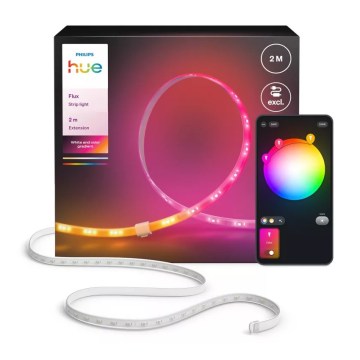 Philips - Išplėtimo rinkinys pritemdomai LED RGBW juostai Hue FLUX 2m LED/19,5W/24V 2200-6500K