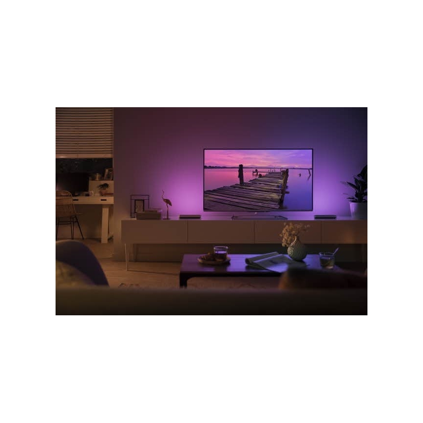 Philips - 2x LED pritemdomas stalo šviestuvas Hue PLAY LED/6W/230V baltas
