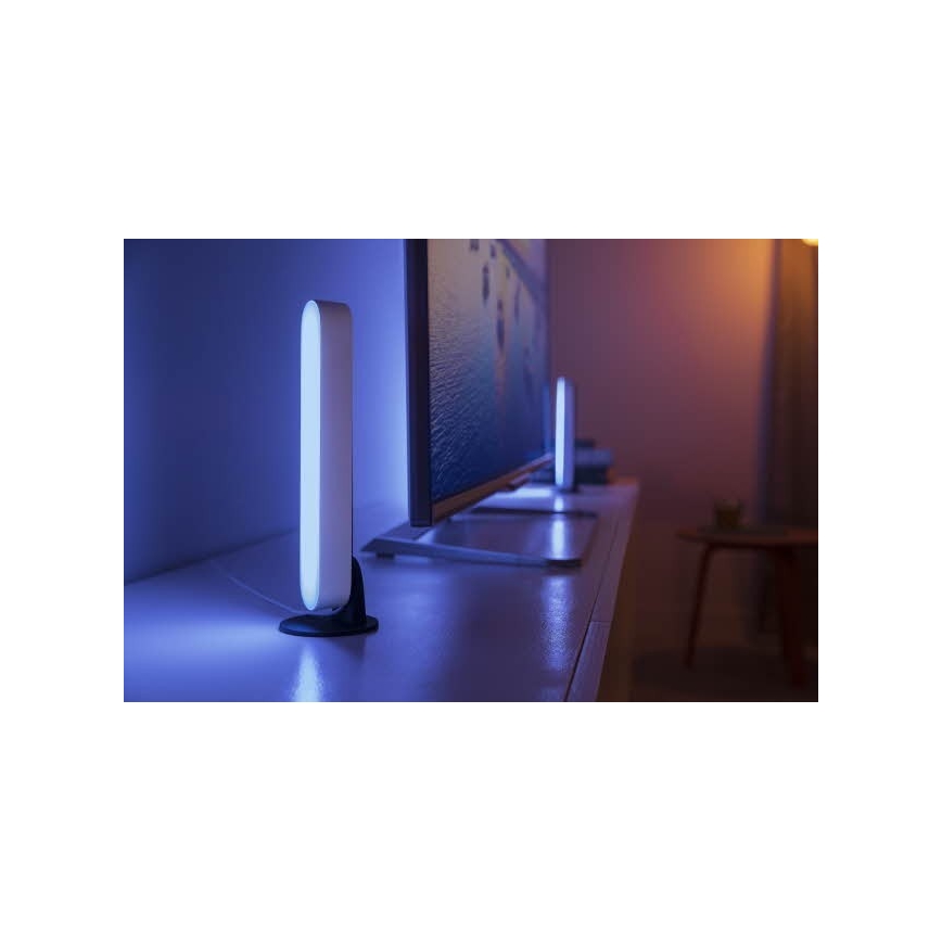 Philips - 2x LED pritemdomas stalo šviestuvas Hue PLAY LED/6W/230V baltas
