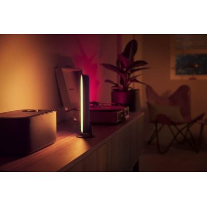 Philips - KOMPLEKTAS 2x LED RGB pritemdomas stalo šviestuvas Hue PLAY AMBIANCE LED/6W/230V