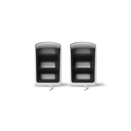 Philips - RINKINYS 2 vnt. LED RGBW Pritemdomas projektinis šviestuvas Hue PLAY LED/20W/230V 2000–6500K baltas