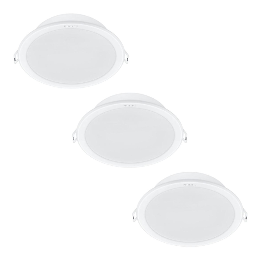 Philips - KOMPLEKTAS 3x LED įleidžiamas lubinis šviestuvas LED/5,5W/230V