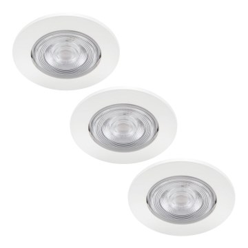 Philips - KOMPLEKTAS 3x LED įleidžiamas lubinis šviestuvas TARAGON LED/4,5W/230V 2700K