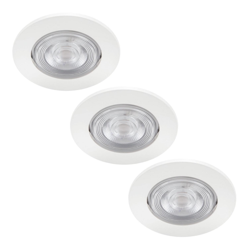 Philips - KOMPLEKTAS 3x LED įleidžiamas lubinis šviestuvas TARAGON LED/4,5W/230V 2700K