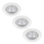 Philips - KOMPLEKTAS 3x LED įleidžiamas lubinis šviestuvas TARAGON LED/4,5W/230V 2700K