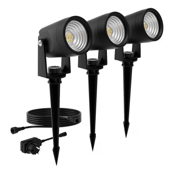 Philips - KOMPLEKTAS 3x LED lauko šviestuvas GARDENLINK REUEL LED/1,5W/230V 2700K IP44