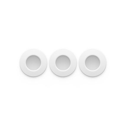 Philips - KOMPLEKTAS 3x LED RGBW Pritemdomas įleidžiamas lubinis vonios šviestuvas Hue SLIM LED/8,3W/230V IP44 2000-6500K
