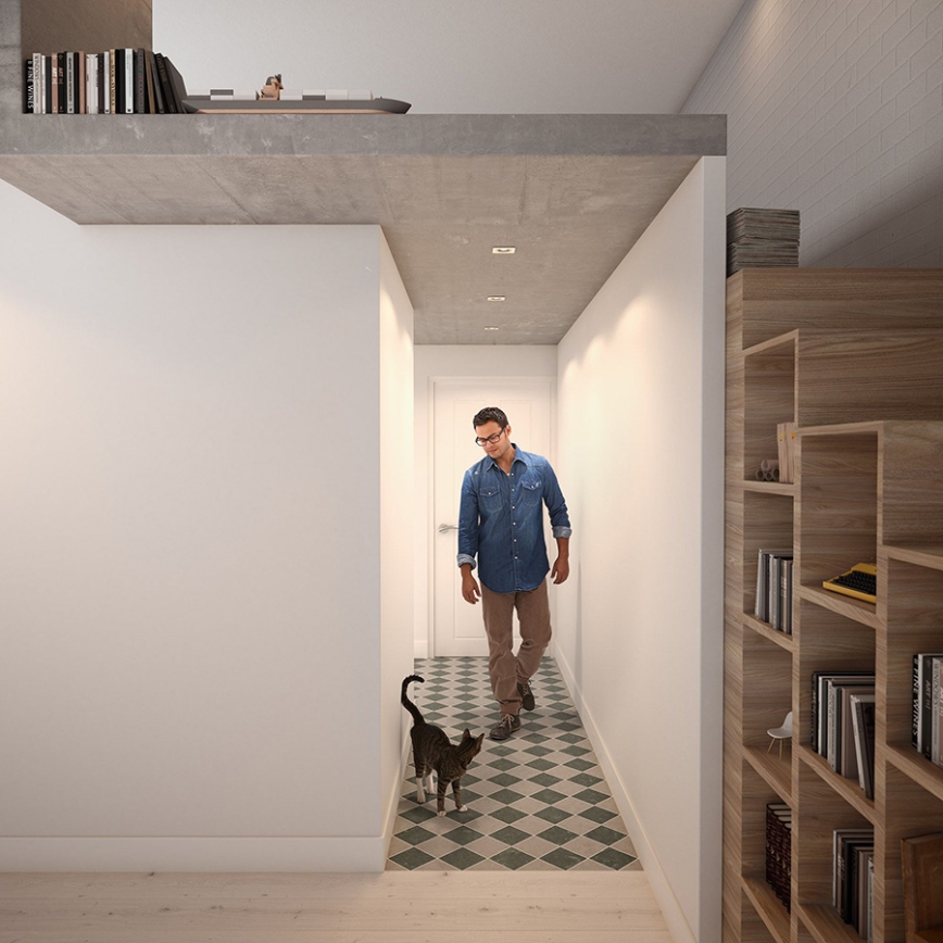 Philips - Komplektas 3x LED RGBW dimeriuojami įleidžiami šviestuvai DONEGAL 3xGU10/4,8W/230V + nuotolinis valdymas