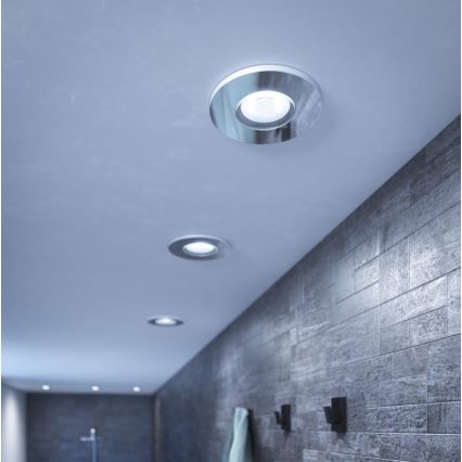 Philips - KOMPLEKTAS 3x LED Reguliuojamas vonios įleidžiamas šviestuvas Hue ADORE BATHROOM 1xGU10/4,2W/230V 2200-6500K IP44