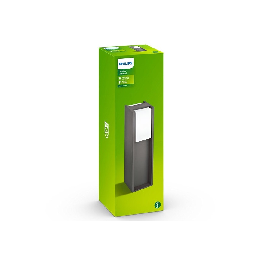 Philips - Lauko lempa BRIDGE 1xE27/14W/230V IP44 40,2 cm