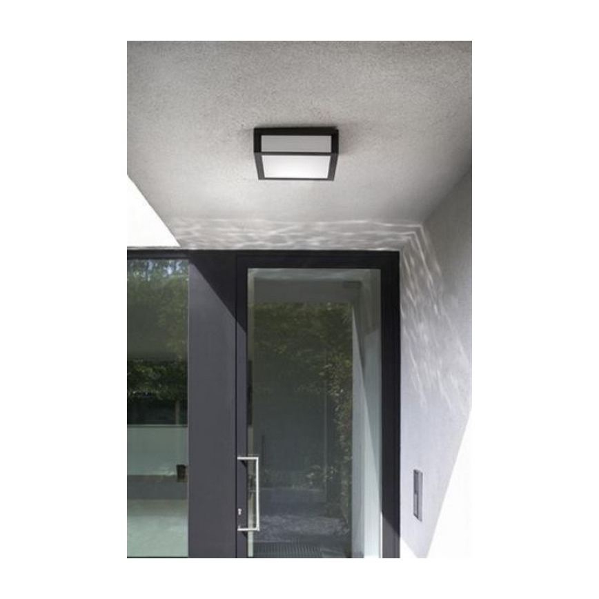 Philips - Lauko lubinis šviestuvas SKIES 2xE27/14W/230V IP44 antracitas