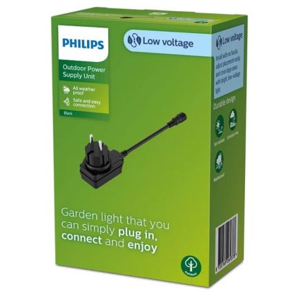 Philips - Lauko maitinimo adapteris GARDENLINK 12W/24/230V IP44