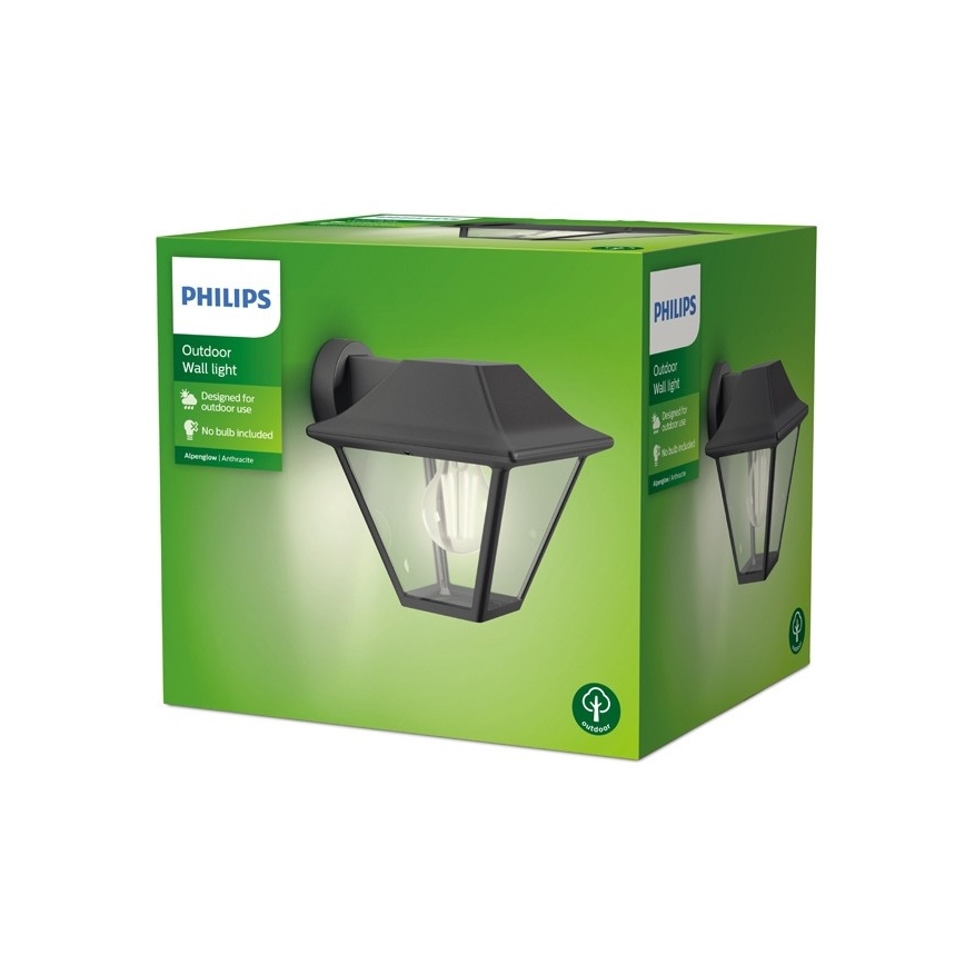 Philips - Lauko sieninis šviestuvas 1xE27/60W/230V IP44