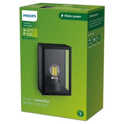 Philips - Lauko sieninis šviestuvas ALZOR 1xE27/25W/230V IP44
