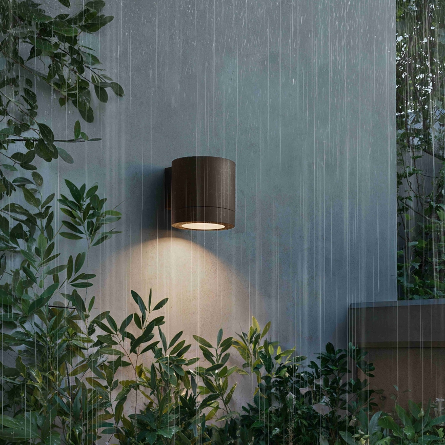 Philips - Lauko sieninis šviestuvas FYLX 1xGU10/5W/230V rudas IP44