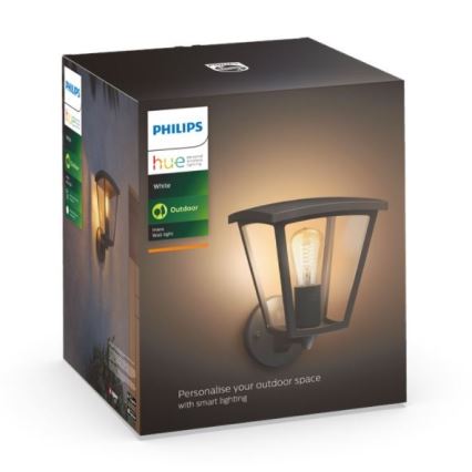 Philips - Reguliuojamas lauko sieninis šviestuvas Hue INARA 1xE27/7W/230V Wi-Fi IP44