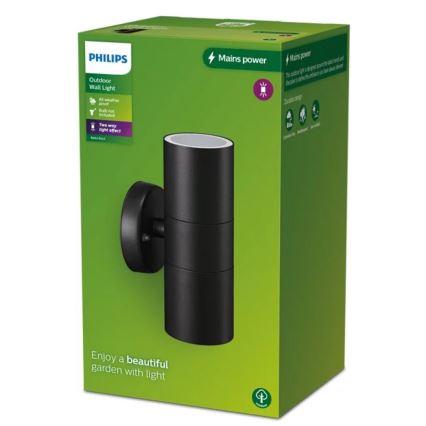 Philips - Lauko sieninis šviestuvas KYLIS 2xGU10/25W/230V IP44