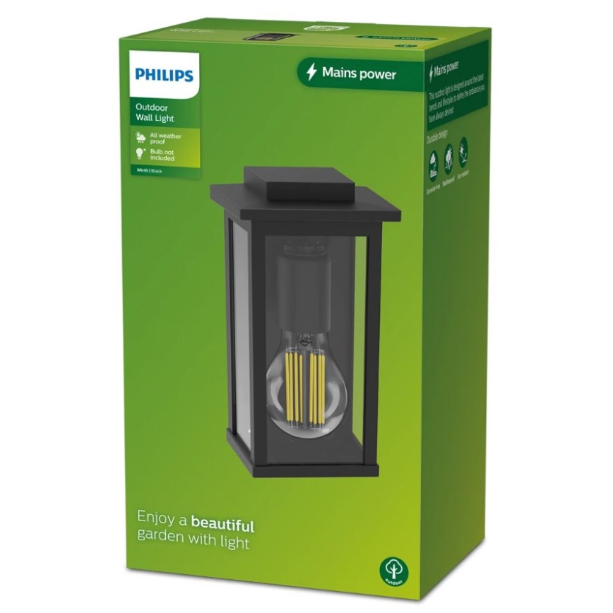 Philips - Lauko sieninis šviestuvas MIRTH 1xE27/25W/230V IP44