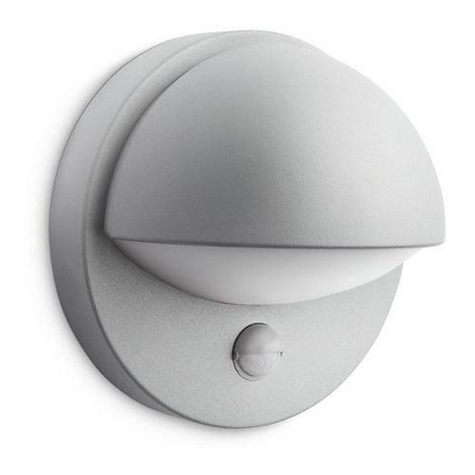 Philips - Lauko sieninis šviestuvas su jutikliu 1xE27/12W/230V IP44