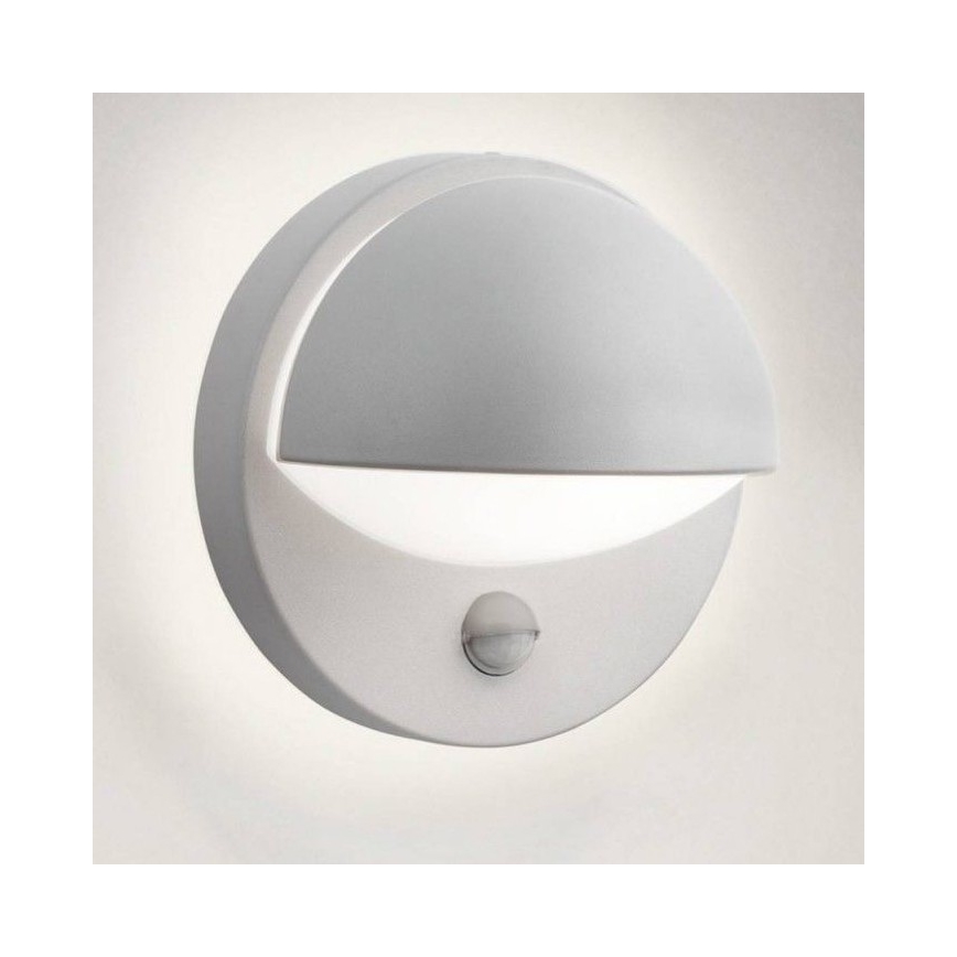 Philips - Lauko sieninis šviestuvas su jutikliu 1xE27/12W/230V IP44