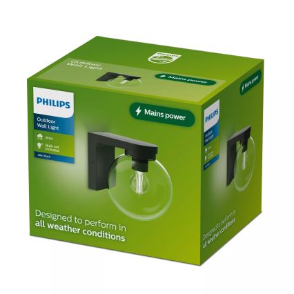 Philips - Lauko sieninis šviestuvas ULIO 1xE27/25W/230V IP44