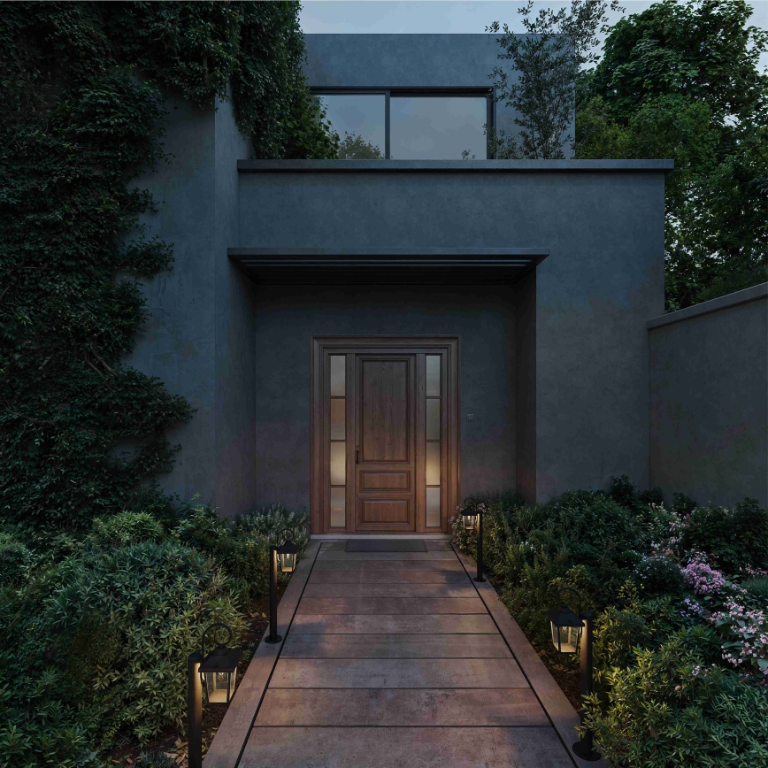 Philips - Lauko šviestuvas BUZZARD 1xE27/25W/230V IP44