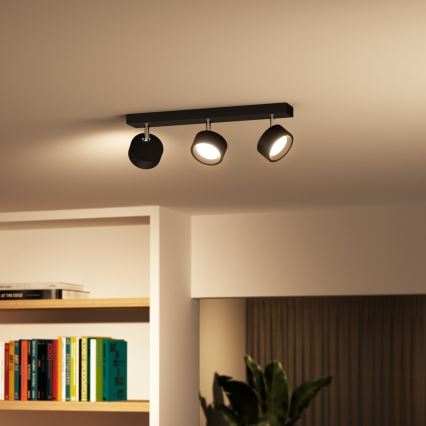 Philips - LED akcentinis šviestuvas 3xLED/5,5W/230V juoda