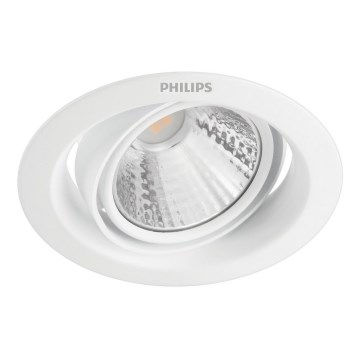 Philips - LED dimeriuojamas įleidžiamas šviestuvas SCENE SWITCH LED/7W/230V 4000K