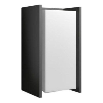 Philips - LED dimeriuojamas lauko sieninis šviestuvas Hue TURACO White And Color Ambiance 1xE27/8,1W/230V 1000-20000K