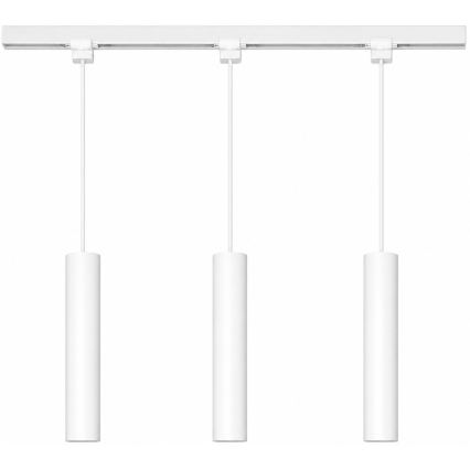 Philips - reguliuojamas LED pakabinamas šviestuvas ant laido bėginei EASYLINK sistemai 3xGU10/7W/230V 1m baltas